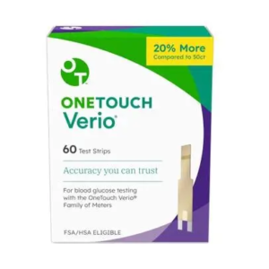 OneTouch Verio Test Strips 60 Count