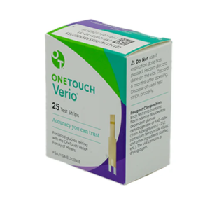OneTouch Verio Test Stips 25 Count