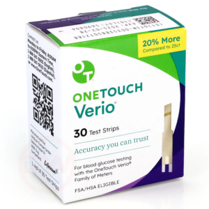 OneTouch Verio Test Strips 30 Count