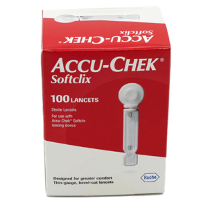Accu-Chek SoftClix Lancets 100 Count – Gentle, Reliable Blood Glucose Testing